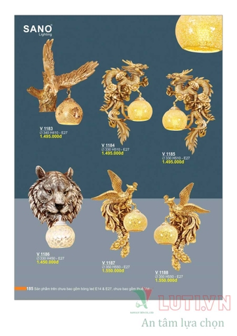 CATALOGUE BẢNG GIÁ ĐÈN LED TRANG TRÍ SANO 2021 (PHẦN 1)