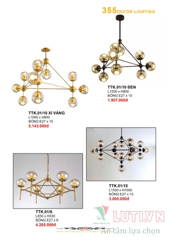 CATALOGUE BẢNG GIÁ ĐÈN LED TRANG TRÍ 355 NĂM 2021