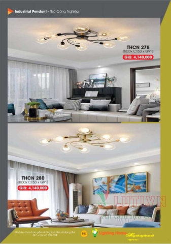 CATALOGUE ĐÈN TRANG TRÍ LIGHTING&HOME 2022 (P1)