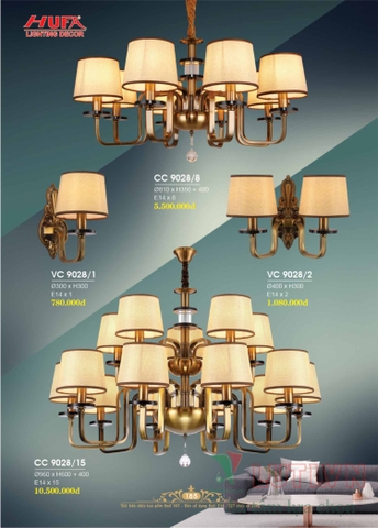 CATALOGUE BẢNG GIÁ ĐÈN LED TRANG TRÍ HUFA 2021