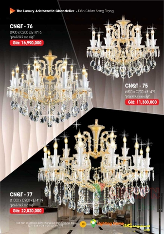 CATALOGUE ĐÈN TRANG TRÍ LIGHTING&HOME 2022 (P1)