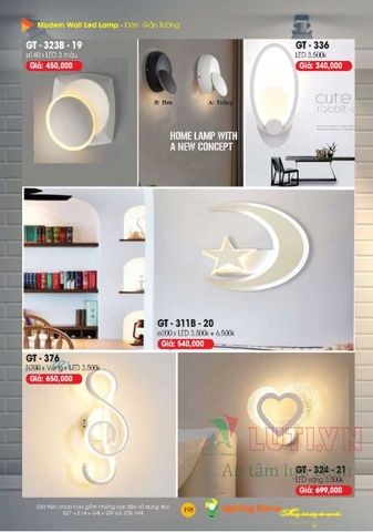 CATALOGUE ĐÈN TRANG TRÍ LIGHTING&HOME 2022 (P1)