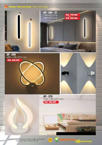 CATALOGUE ĐÈN TRANG TRÍ LIGHTING&HOME 2022 (P1)