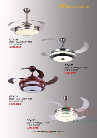 CATALOGUE BẢNG GIÁ ĐÈN LED TRANG TRÍ 355 NĂM 2021