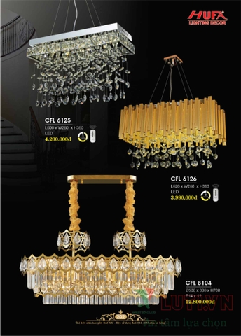 CATALOGUE BẢNG GIÁ ĐÈN LED TRANG TRÍ HUFA 2021
