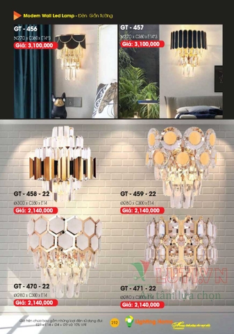 CATALOGUE ĐÈN TRANG TRÍ LIGHTING&HOME 2022 (P1)