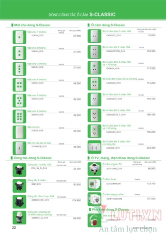 CATALOGUE BẢNG GIÁ THIẾT BỊ ĐIỆN SCHNEIDER NĂM 2021