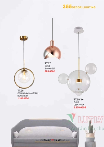 CATALOGUE BẢNG GIÁ ĐÈN LED TRANG TRÍ 355 NĂM 2021