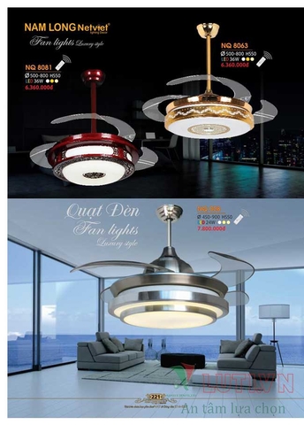 CATALOGUE BẢNG GIÁ ĐÈN LED TRANG TRÍ NAM LONG 2021 (PHẦN 1)