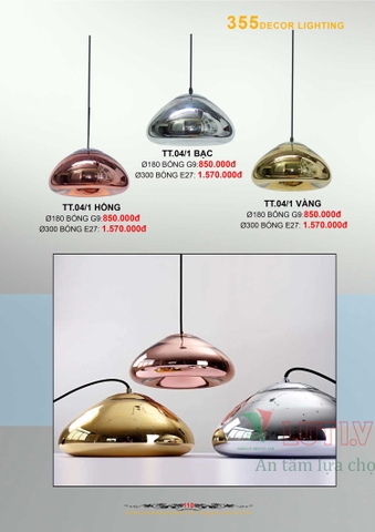 CATALOGUE BẢNG GIÁ ĐÈN LED TRANG TRÍ 355 NĂM 2021