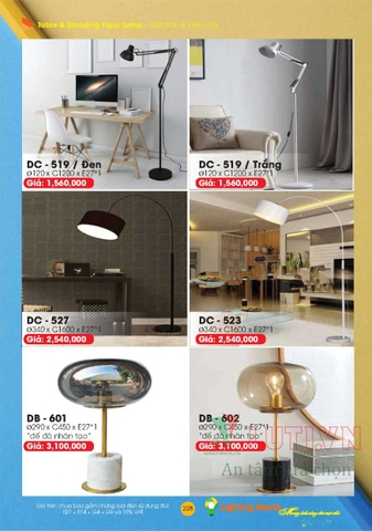 CATALOGUE ĐÈN TRANG TRÍ LIGHTING&HOME 2022 (P1)