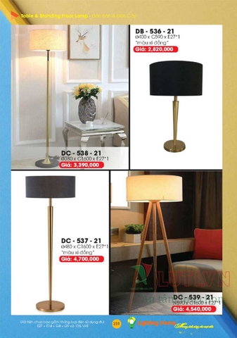 CATALOGUE ĐÈN TRANG TRÍ LIGHTING&HOME 2022 (P1)