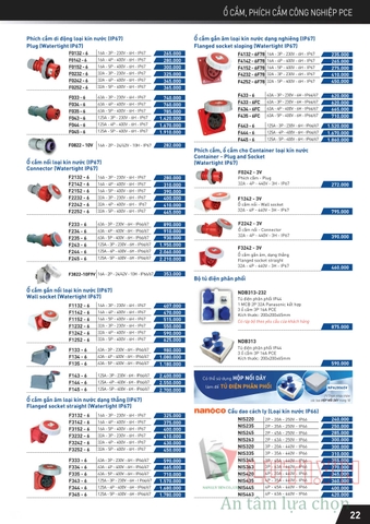 CATALOGUE THIẾT BỊ ĐIỆN PANASONIC 2021 (THÁNG 10)