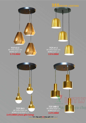 CATALOGUE BẢNG GIÁ ĐÈN LED TRANG TRÍ 355 NĂM 2021