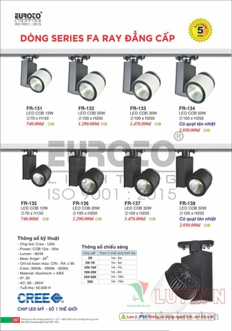 CATALOGUE ĐÈN TRANG TRÍ EUROTO 2022 (P2)