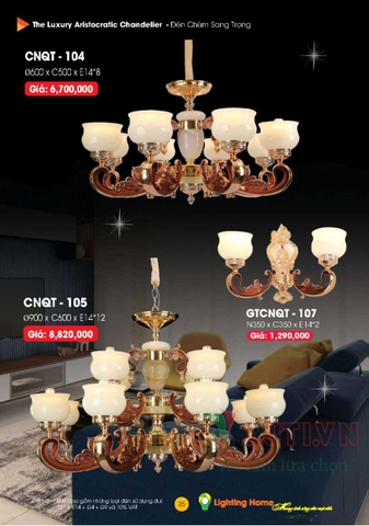 CATALOGUE ĐÈN TRANG TRÍ LIGHTING&HOME 2022 (P1)