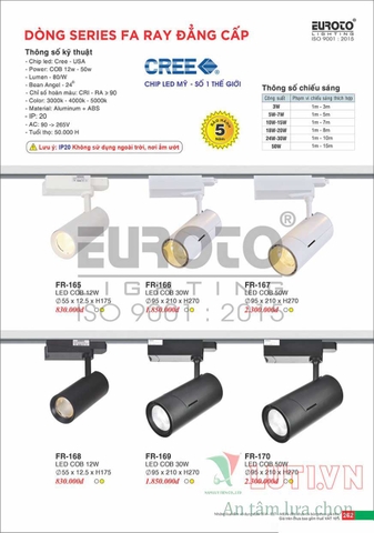 CATALOGUE ĐÈN TRANG TRÍ EUROTO 2022 (P2)