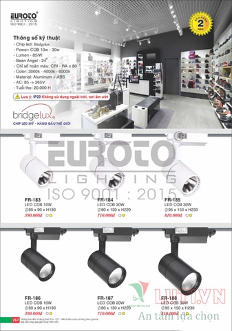 CATALOGUE ĐÈN TRANG TRÍ EUROTO 2022 (P2)