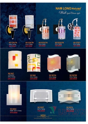 CATALOGUE BẢNG GIÁ ĐÈN LED TRANG TRÍ NAM LONG 2021 (PHẦN 2)