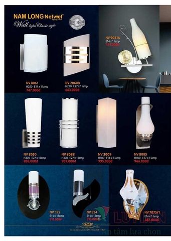 CATALOGUE BẢNG GIÁ ĐÈN LED TRANG TRÍ NAM LONG 2021 (PHẦN 2)