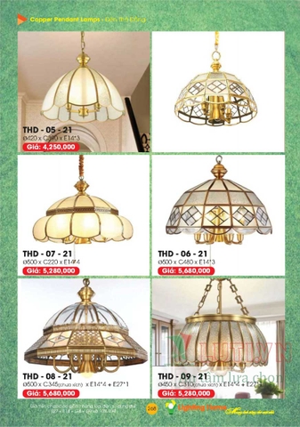 CATALOGUE ĐÈN TRANG TRÍ LIGHTING&HOME 2022 (P2)