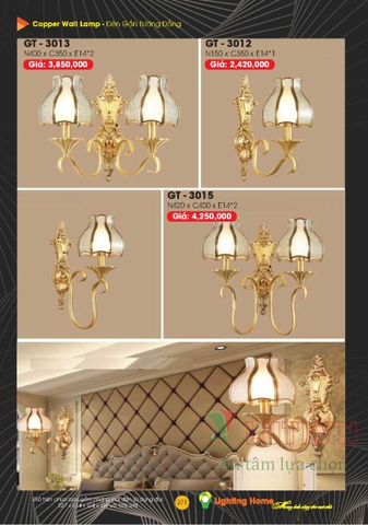 CATALOGUE ĐÈN TRANG TRÍ LIGHTING&HOME 2022 (P2)