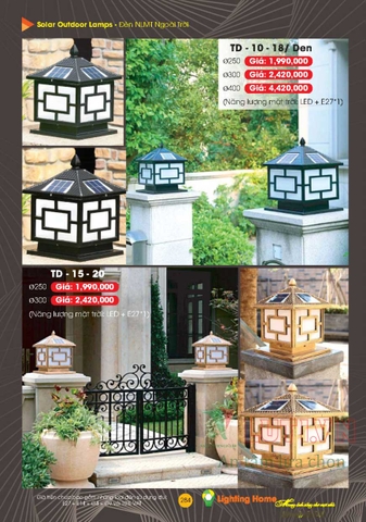 CATALOGUE ĐÈN TRANG TRÍ LIGHTING&HOME 2022 (P2)