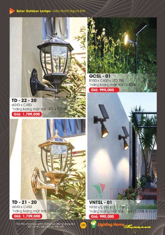 CATALOGUE ĐÈN TRANG TRÍ LIGHTING&HOME 2022 (P2)