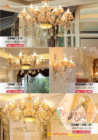 CATALOGUE ĐÈN TRANG TRÍ LIGHTING&HOME 2022 (P1)