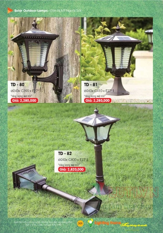 CATALOGUE ĐÈN TRANG TRÍ LIGHTING&HOME 2022 (P2)