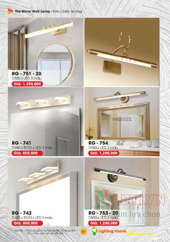 CATALOGUE ĐÈN TRANG TRÍ LIGHTING&HOME 2022 (P2)