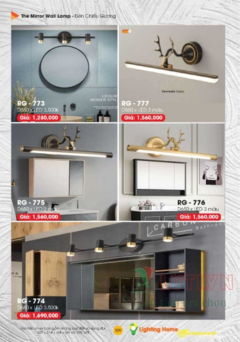 CATALOGUE ĐÈN TRANG TRÍ LIGHTING&HOME 2022 (P2)