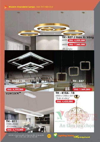 CATALOGUE ĐÈN TRANG TRÍ LIGHTING&HOME 2022 (P2)