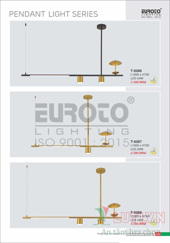 CATALOGUE ĐÈN TRANG TRÍ EUROTO 2022 (P2)