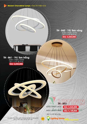 CATALOGUE ĐÈN TRANG TRÍ LIGHTING&HOME 2022 (P2)