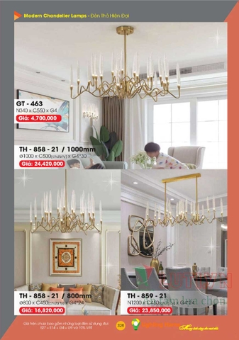 CATALOGUE ĐÈN TRANG TRÍ LIGHTING&HOME 2022 (P2)