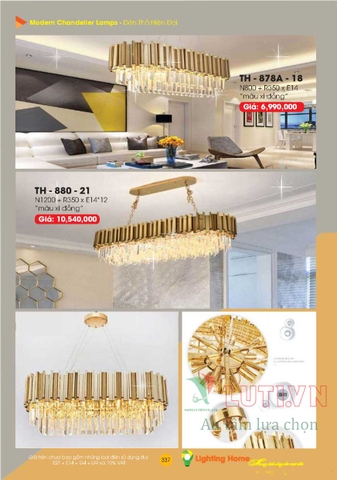 CATALOGUE ĐÈN TRANG TRÍ LIGHTING&HOME 2022 (P2)