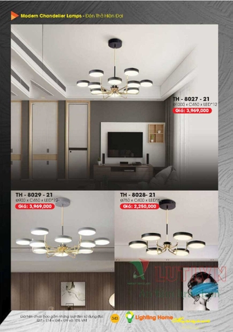 CATALOGUE ĐÈN TRANG TRÍ LIGHTING&HOME 2022 (P2)