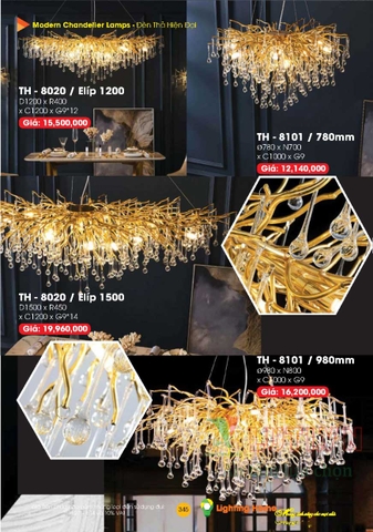 CATALOGUE ĐÈN TRANG TRÍ LIGHTING&HOME 2022 (P2)