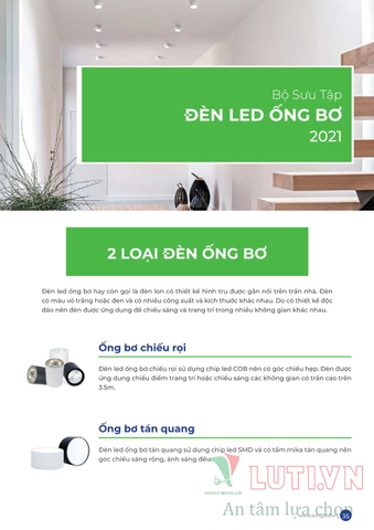 CATALOGUE BẢNG GIÁ ĐÈN LED KINGLED NĂM 2021