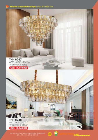 CATALOGUE ĐÈN TRANG TRÍ LIGHTING&HOME 2022 (P2)