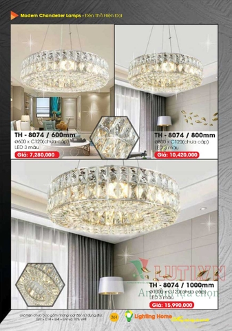 CATALOGUE ĐÈN TRANG TRÍ LIGHTING&HOME 2022 (P2)