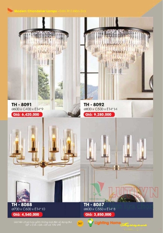 CATALOGUE ĐÈN TRANG TRÍ LIGHTING&HOME 2022 (P2)