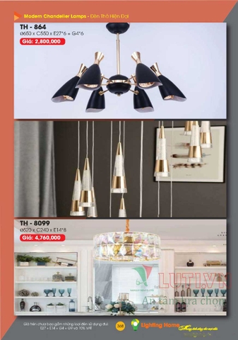 CATALOGUE ĐÈN TRANG TRÍ LIGHTING&HOME 2022 (P2)