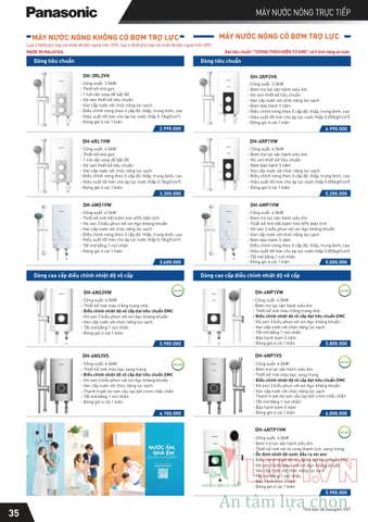 CATALOGUE THIẾT BỊ ĐIỆN PANASONIC 2021 (THÁNG 10)