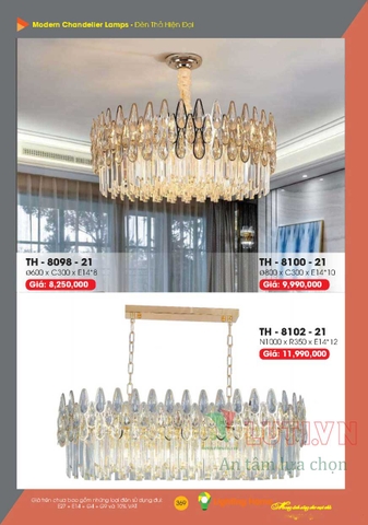 CATALOGUE ĐÈN TRANG TRÍ LIGHTING&HOME 2022 (P2)