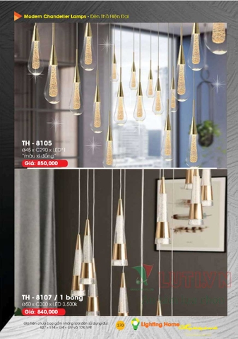 CATALOGUE ĐÈN TRANG TRÍ LIGHTING&HOME 2022 (P2)