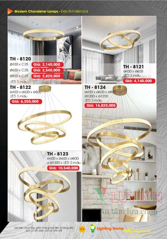 CATALOGUE ĐÈN TRANG TRÍ LIGHTING&HOME 2022 (P2)