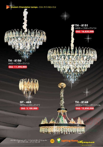 CATALOGUE ĐÈN TRANG TRÍ LIGHTING&HOME 2022 (P2)