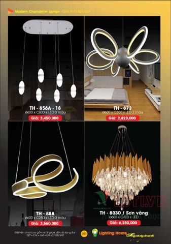 CATALOGUE ĐÈN TRANG TRÍ LIGHTING&HOME 2022 (P2)